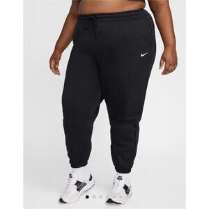 Women’s Nike Black Sweatpants 2X Oversized High Rise Full Length NEW